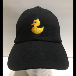 Yellow Baby Duck Baseball Cap Embroidered Cotton
